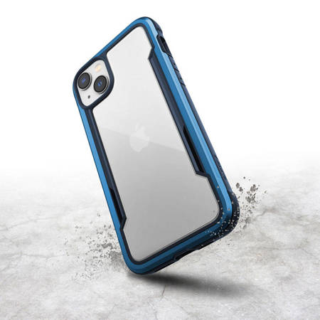 X-Doria Raptic Shield - Etui aluminiowe iPhone 14 Plus (Drop-Tested 3m) (Marine Blue) (494052)