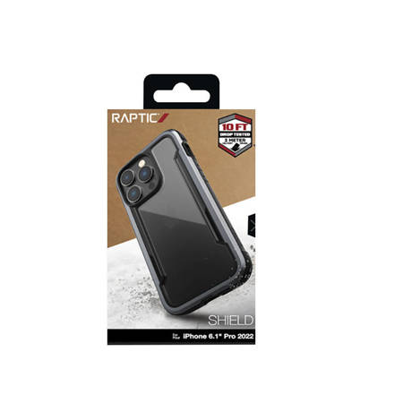 X-Doria Raptic Shield - Etui aluminiowe iPhone 14 Pro (Drop-Tested 3m) (Black) (494069)