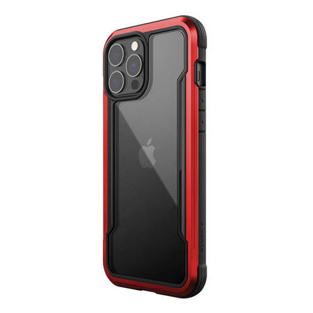 X-Doria Raptic Shield Pro - Etui iPhone 13 Pro Max (Anti-bacterial) (Red) (472623)