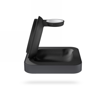 ZENS Nightstand Charger Pro 2 - ładowarka bezprzewodowa Qi2 15W do dwóch urządzeń kompatybilna z MagSafe (ZEDC28B/00)