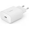 Belkin ładowarka ścienna 25W PD PPS 1M + kabel USB-C/USB-C - biały (WCA004VF1MWH-B6)