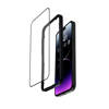 Crong Anti-Bacterial 3D Armour Glass - Szkło hartowane 9H na cały ekran iPhone 14 Pro Max + ramka instalacyjna (CRG-AB3DAG-IP14PM)