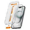 Crong EasyShield 2-Pack - Szkło hartowane iPhone 16 / iPhone 15 (2 sztuki) (CRGES2PIP1561)