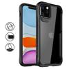 Crong Hybrid Clear Cover - Etui iPhone 11 Pro (czarny) (CRG-HCLC-IP11P-BLK)