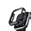 Crong Hybrid Watch Case - Etui ze szkłem Apple Watch 45mm (Black) Czarny (CRG-45HS-BLK)