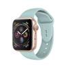 Crong Liquid - Pasek do Apple Watch 38/40/41 mm (miętowy) (CRG-40LQB-GRN)