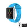 Crong Liquid - Pasek do Apple Watch 38/40/41 mm (niebieski) (CRG-40LQB-BLU)