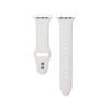 Crong Liquid - Pasek do Apple Watch 38/40/41mm (biały) (CRG-40LQB-WHI)