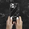 Crong Marble Case – Etui iPhone 11 Pro (czarny) (CRG-MRB-IP11P-BLK)