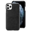 Crong Neat Cover - Etui iPhone 11 Pro z kieszeniami (czarny) (CRG-NTC-IPH11P-BLK)