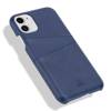 Crong Neat Cover - Etui iPhone 11 Pro z kieszeniami (niebieski) (CRG-NTC-IPH11P-BLUE)