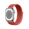 Crong Nylon - Pasek sportowy do Apple Watch 38/40/41 mm (Sunny Apricot) (CRG-40NLB-SAP)