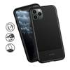 Crong Prestige Carbon Cover - Etui iPhone 11 Pro Max (czarny) (CRG-CARB-IP11PM-BLK)