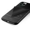 Crong Prestige Carbon Cover - Etui iPhone 11 Pro Max (czarny) (CRG-CARB-IP11PM-BLK)