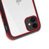 Crong Trace Clear Cover - Etui iPhone 11 Pro (czarny/czerwony) (CRG-TRC-IP11P-BR)