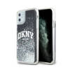 DKNY Liquid Glitter Big Logo - Etui iPhone 11 (czarny) (DKHCN61LBNAEK)