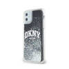 DKNY Liquid Glitter Big Logo - Etui iPhone 11 (czarny) (DKHCN61LBNAEK)