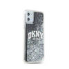 DKNY Liquid Glitter Big Logo - Etui iPhone 11 (czarny) (DKHCN61LBNAEK)