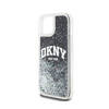 DKNY Liquid Glitter Big Logo - Etui iPhone 11 (czarny) (DKHCN61LBNAEK)