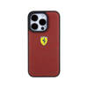 Ferrari Quilted Metal Logo - Etui iPhone 15 Pro (czerwony) (FEHCP15LRDUR)