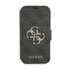 Guess Booktype 4G Big Metal Logo - Etui iPhone 13 Pro (szary) (GUBKP13L4GMGGR)