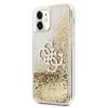 Guess Liquid Glitter 4G Big Logo - Etui iPhone 11 (złoty) (GUHCN61LG4GGO)