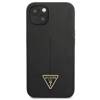 Guess Silicone Triangle Logo - Etui iPhone 13 mini (czarny) (GUHCP13SSLTGK)