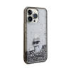 Karl Lagerfeld Liquid Glitter Choupette - Etui iPhone 13 Pro Max (przezroczysty) (KLHCP13XLKCNSK)