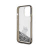 Karl Lagerfeld Liquid Glitter Choupette - Etui iPhone 13 Pro Max (przezroczysty) (KLHCP13XLKCNSK)