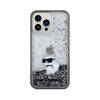 Karl Lagerfeld Liquid Glitter Choupette - Etui iPhone 13 Pro (przezroczysty) (KLHCP13LLKCNSK)