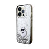 Karl Lagerfeld Liquid Glitter Choupette - Etui iPhone 14 Pro Max (przezroczysty) (KLHCP14XLKCNSK)