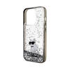 Karl Lagerfeld Liquid Glitter Choupette - Etui iPhone 14 Pro Max (przezroczysty) (KLHCP14XLKCNSK)