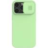 Nillkin CamShield Silky Magnetic - Etui Apple iPhone 13 Pro z osłoną aparatu (Mint Green) (IP61P-23547)