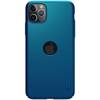 Nillkin Super Frosted Shield - Etui Apple iPhone 11 Pro Max z wycięciem na logo (Peacock Blue) (IP65-86606)