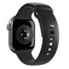 PURO ICON - Elastyczny pasek do Apple Watch 38/40/41 mm (S/M & M/L) (Black) (PUICNAW40BLK)