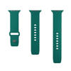 PURO ICON - Elastyczny pasek do Apple Watch 42/44/45/49 mm (S/M & M/L) (Jade) (PUICNAW44DKGRN)