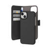 PURO Wallet Detachable - Etui 2w1 iPhone 15 Plus (czarny) (PUIPC1567BOOKC3BLK)