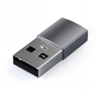 Satechi Aluminium Adapter - aluminiowy adapter do urządzeń mobilnych USB-A/ USB-C (space gray) (ST-TAUCM)