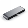 Satechi Aluminium Mobile Pro Hub - Hub do urządzeń mobilnych USB-C - szary (ST-TCMPHM)