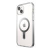 Speck Presidio Perfect-Clear ClickLock & Magsafe - Etui iPhone 15 Plus / iPhone 14 Plus (Clear / Chrome Finish / Serene Silver) (150457-3199)