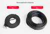 Unitek Kabel sieciowy płaski Ethernet Cat.7 1 m - czarny (C1897BK-1M)