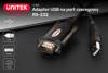 Unitek adapter USB-A - RS-232 - czarny (Y-105)