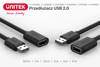 Unitek przewód przedłużacz USB 2.0 AM-AF 3M (Y-C417GBK)